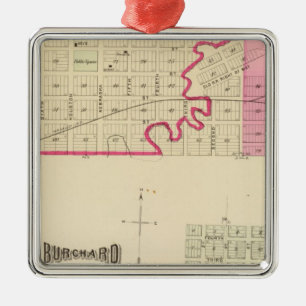 Table Rock, Nebraska Metal Ornament