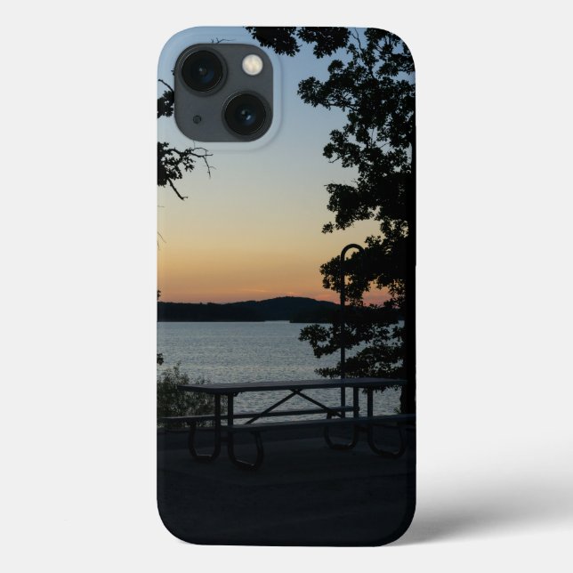 Table Rock Silhouette Sunset Case-Mate iPhone Case (Back)