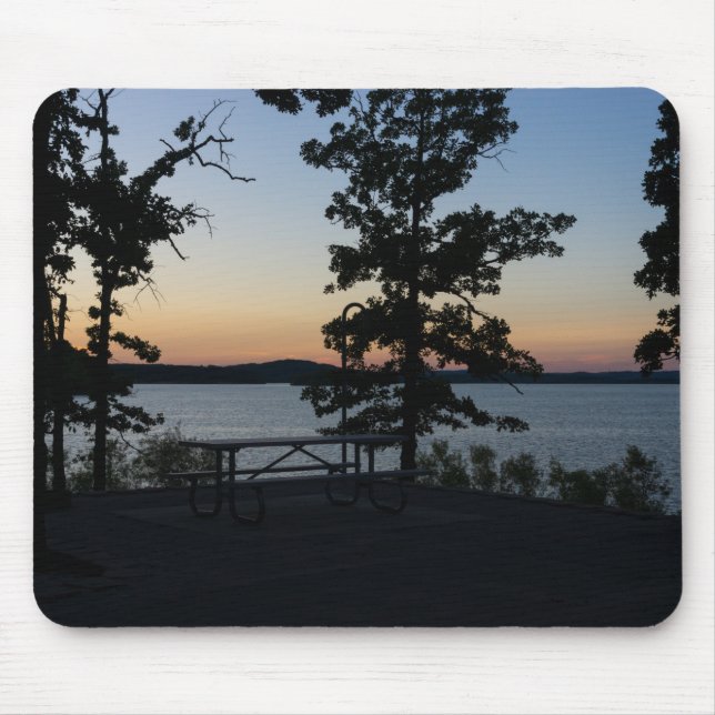 Table Rock Sunset Mouse Pad (Front)