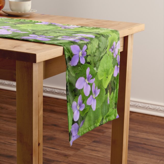 Table Runner - Herb Violets (In Situ)