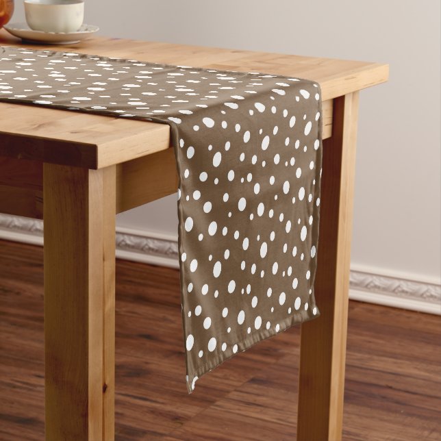 Table Runner-Polka dots Short Table Runner (In Situ)