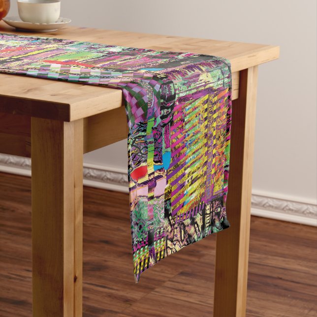 Table Runner – Urban Fractals (In Situ)