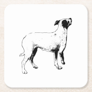 Table Scout Square Paper Coaster