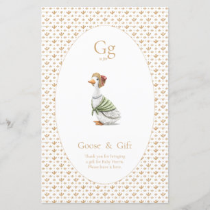 Table signage - gifts