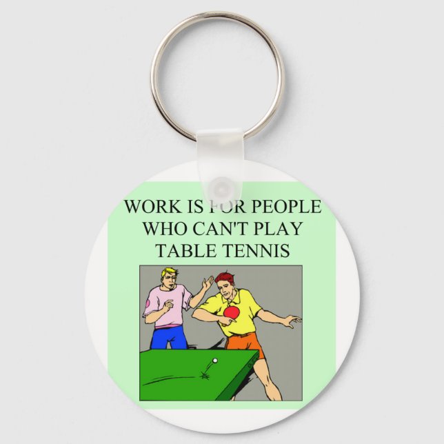 TABLE TENNIS1 KEY RING (Front)