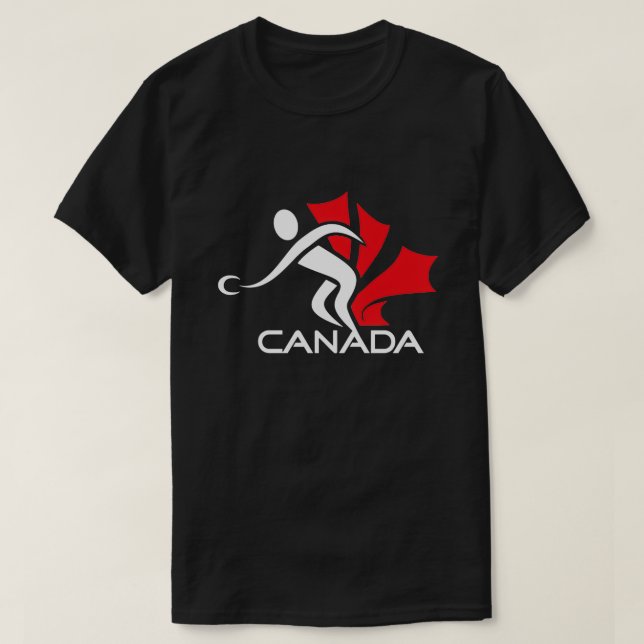 TABLE TENNIS CANADA LOGO T-Shirt (Design Front)