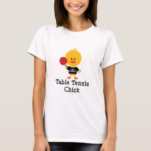 Table Tennis Chick T-shirt