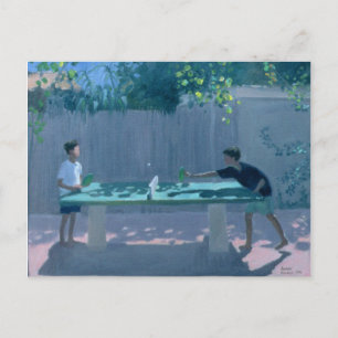 Table Tennis France 1996 Postcard