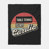 Table Tennis Is My Cardio Vintage Retro PingPong