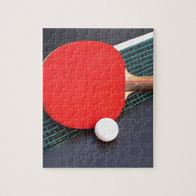 Table Tennis Jigsaw Puzzle (Vertical)