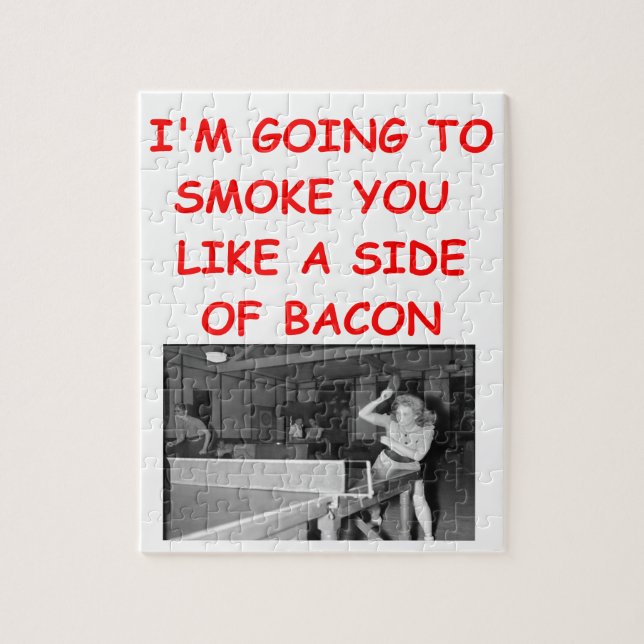 table tennis jigsaw puzzle (Vertical)