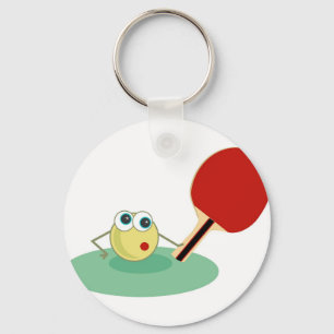 Table Tennis Key Ring