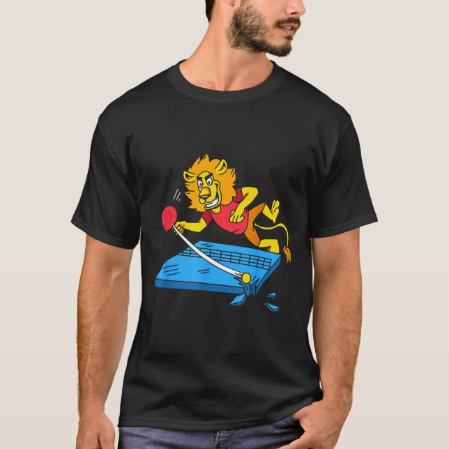Table Tennis Lion Ng Ng Lion Outfit Table Tennis  T-Shirt (Front)