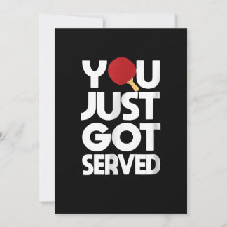 Table Tennis Men Butterfly Ping Pong Save The Date