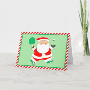 Table Tennis Ping-Pong Christmas Holiday Cards