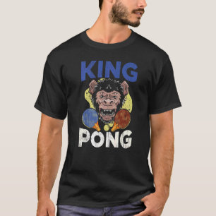 Table Tennis Ping Pong Player Racket Science 1 T-Shirt