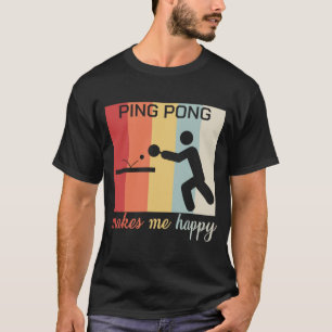 Table Tennis Ping Pong Topspin Butterfly Ball Gift T-Shirt