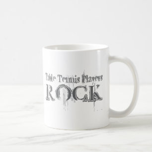 Table Tennis Players Rock Coffee Mug