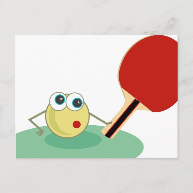 Table Tennis Postcard (Front)