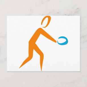 table tennis postcard