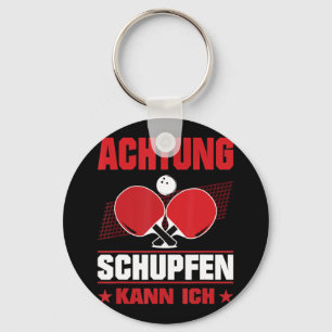 Table tennis shoes and push king key ring