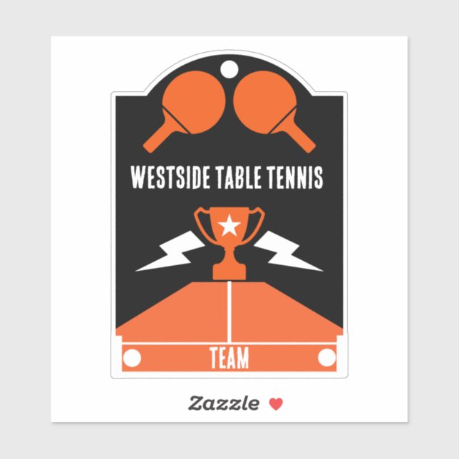 Table Tennis Tournament (Sheet)