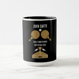 Table Tennis Tournament Mug