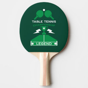 Table Tennis Tournament Ping Pong Paddle