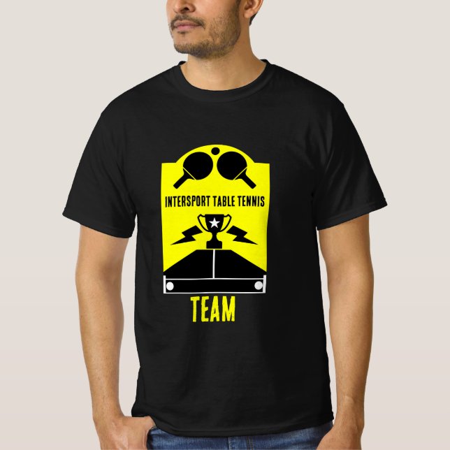 Table Tennis Tournament T-Shirt (Front)