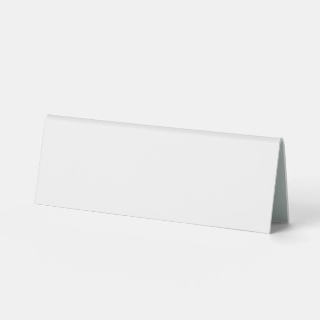 Table Tent Sign (Front)