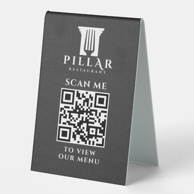 Table Tent Sign (Front)