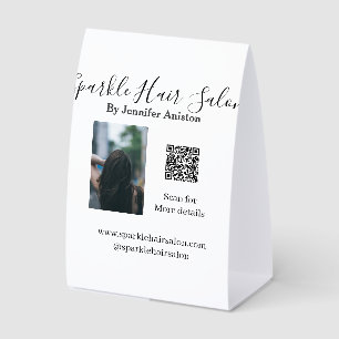 Table Tent Sign