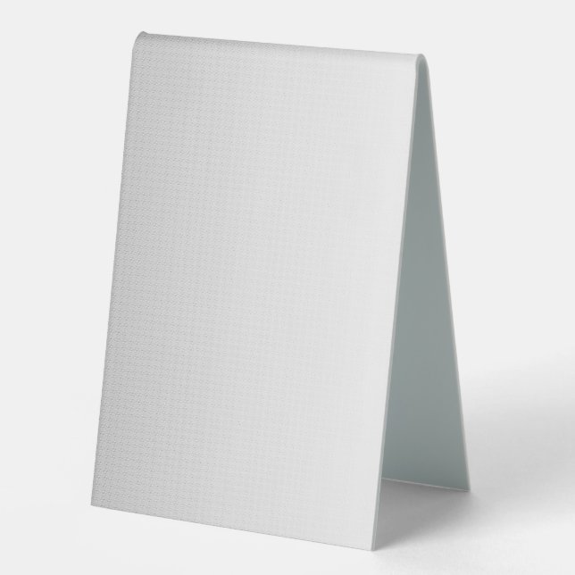 Table Tent Sign (Front)