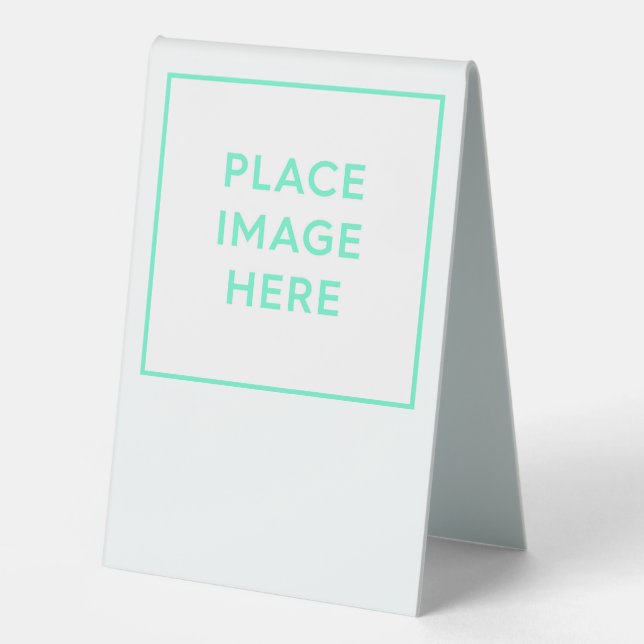 Table Tent Sign, 4" X 6" (Front)