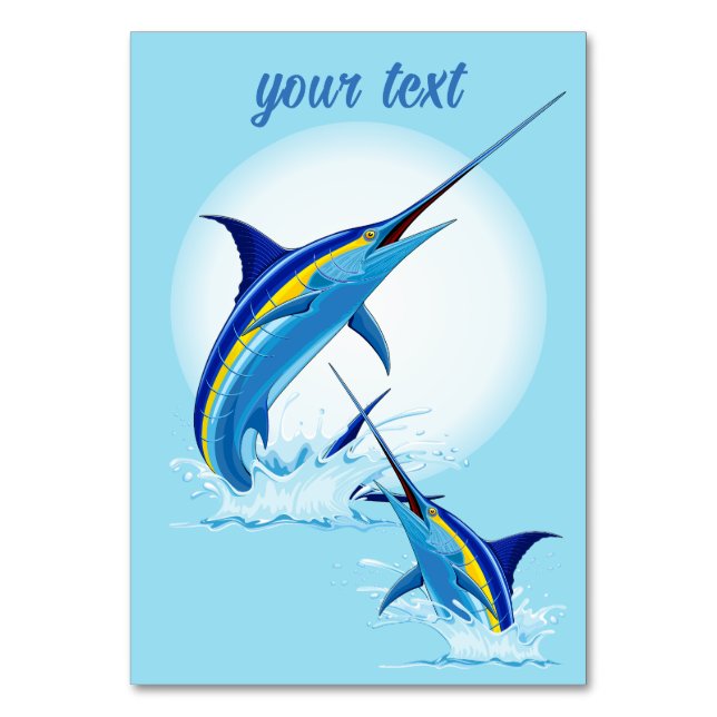 Table Tent Sign Number (Front)