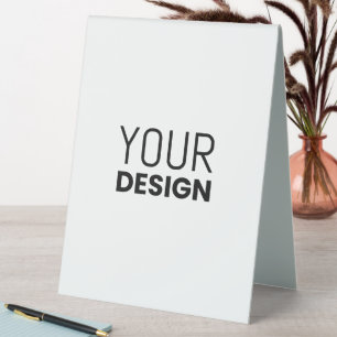 Table Tent Sign [+Other Sizes]