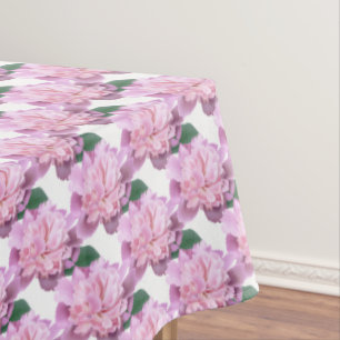 Tablecloth "60x84" Pink Peonies