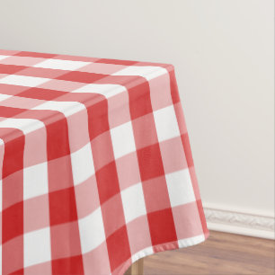 Tablecloth "60x84" Red Chequerboard