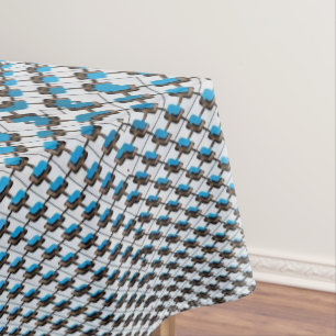 Tablecloth Blue Grey