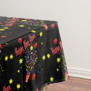 Tablecloth Colourful Happy New Year 2021