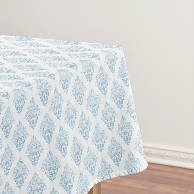 Tablecloth-Damask Print Tablecloth (In Situ)