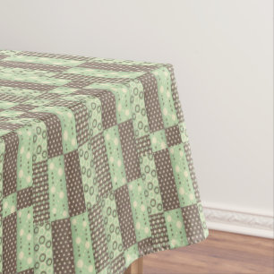 Tablecloth Green Brown