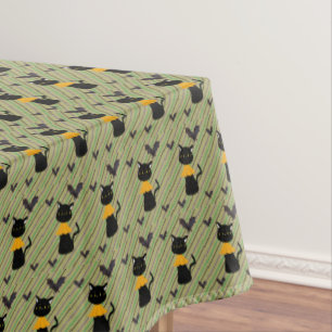 Tablecloth Halloween, Black Cat