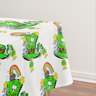 Tablecloth Happy Saint Patrick's Day Rabbit