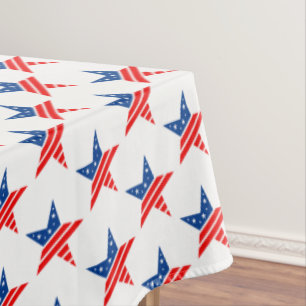 Tablecloth-July 4th Stars  Tablecloth