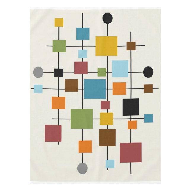 Tablecloth | Mid-Century Modern Art 1.3 (Front)