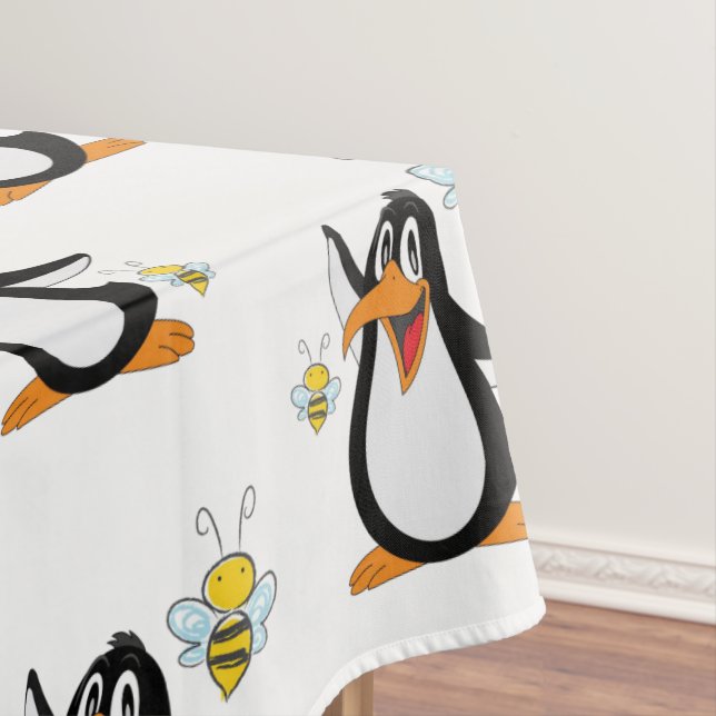 Tablecloth Penguin Bumblebee (In Situ)