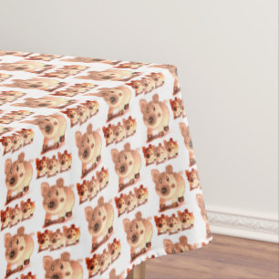 Tablecloth Pigs