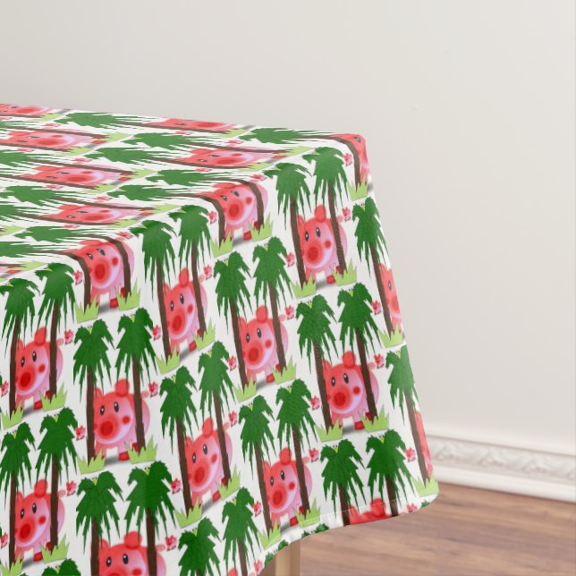 Tablecloth Pigs (In Situ)
