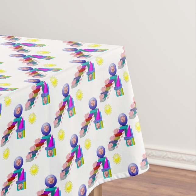 Tablecloth Pigs (In Situ)